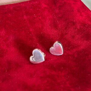 Vintage TOUS Heart sterling silver (925) stud Earrings – Discontinued Rare Model